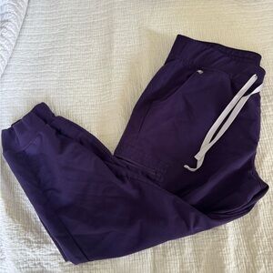 Figs Purple Jogger Scrub Pants
